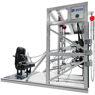 Seatbelt anchor point strength tester (electric cylinder type)