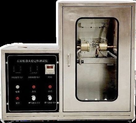 ব্যবহারকারী-বান্ধব পরিচালনা এবং অগ্নি বিপত্তি মূল্যায়ন ফলাফলের জন্য সুনির্দিষ্ট নিয়ন্ত্রণ সমন্বিত শিখাযোগ্যতা পরীক্ষার সরঞ্জাম