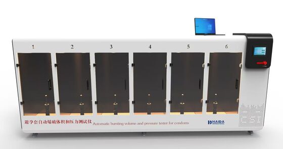 5105-HD স্বয়ংক্রিয় কনডম ব্লাস্টিং ভলিউম এবং প্রেসার পরীক্ষকের সরঞ্জামের বিবরণ