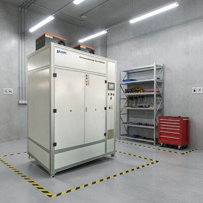 ইউভি প্রি-কন্ডিশনিং টেস্টিং চেম্বার সোলার প্যানেল অতিবেগুনি রশ্মি ক্ষতি সংবেদনশীলতা পরীক্ষার সরঞ্জাম মেশিন ইউভি প্রি ট্রিটমেন্ট পরীক্ষক