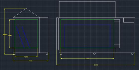 জলবায়ু তাপমাত্রা পরীক্ষা সরঞ্জাম PV চক্রাকার লবণ স্প্রে কক্ষ লবণ স্প্রে বার্ধক্য পরীক্ষা চেম্বার মেশিন